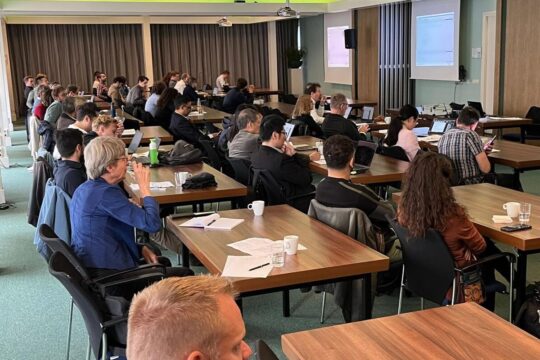 Audience at the DPI Spring Meeting 2025
