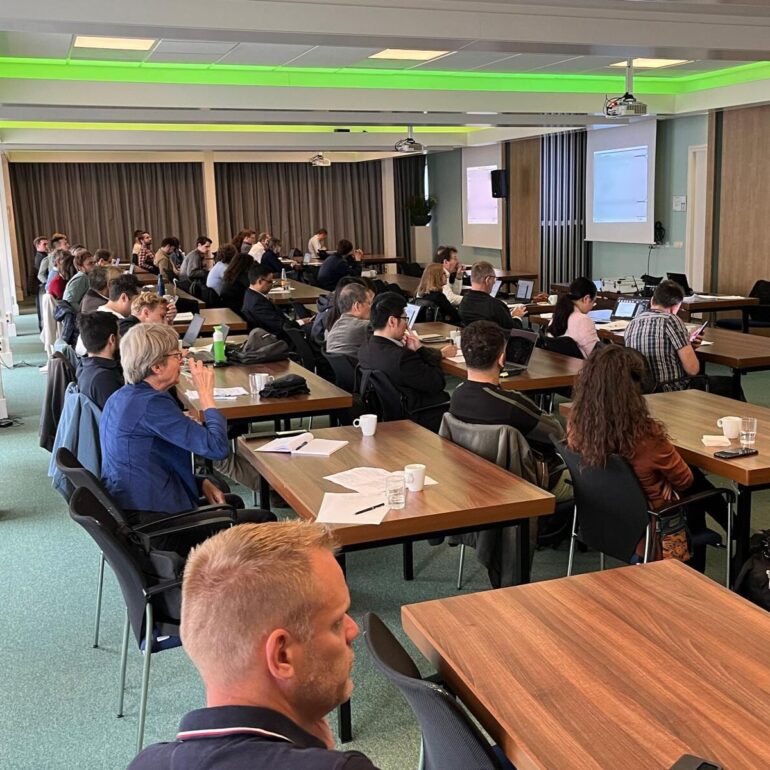 Audience at the DPI Spring Meeting 2025