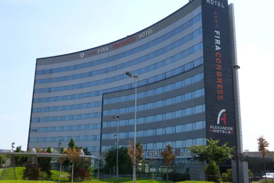 The hotel Fira congress building